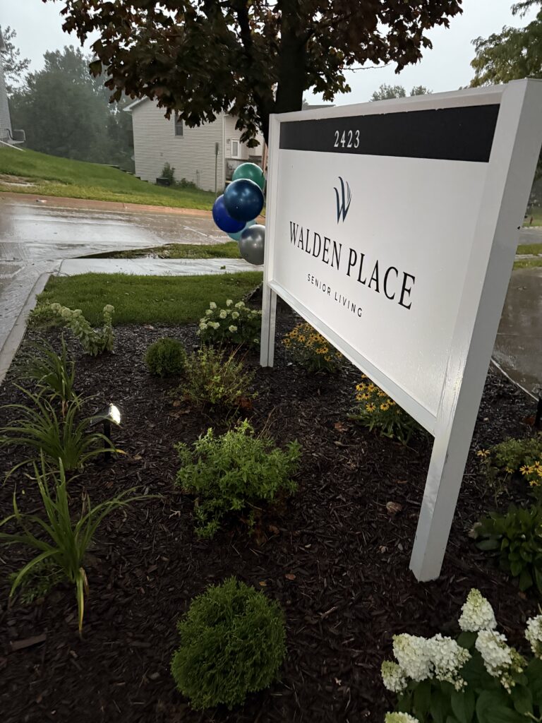 Discover how Walden Place creates positive first impressions through exterior lighting upgrades, landscaping oversight, and daily maintenance.